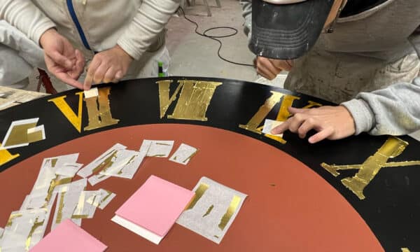 Ziffernblatt Denkmalschutz